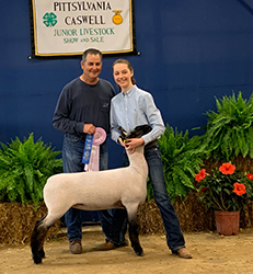 Ashley Club Lambs Winners
